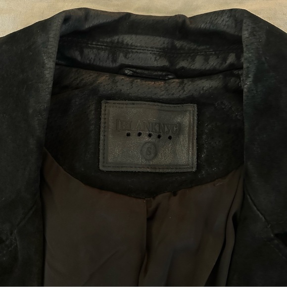 Blank NYC black suede moto jacket. - Picture 5 of 6